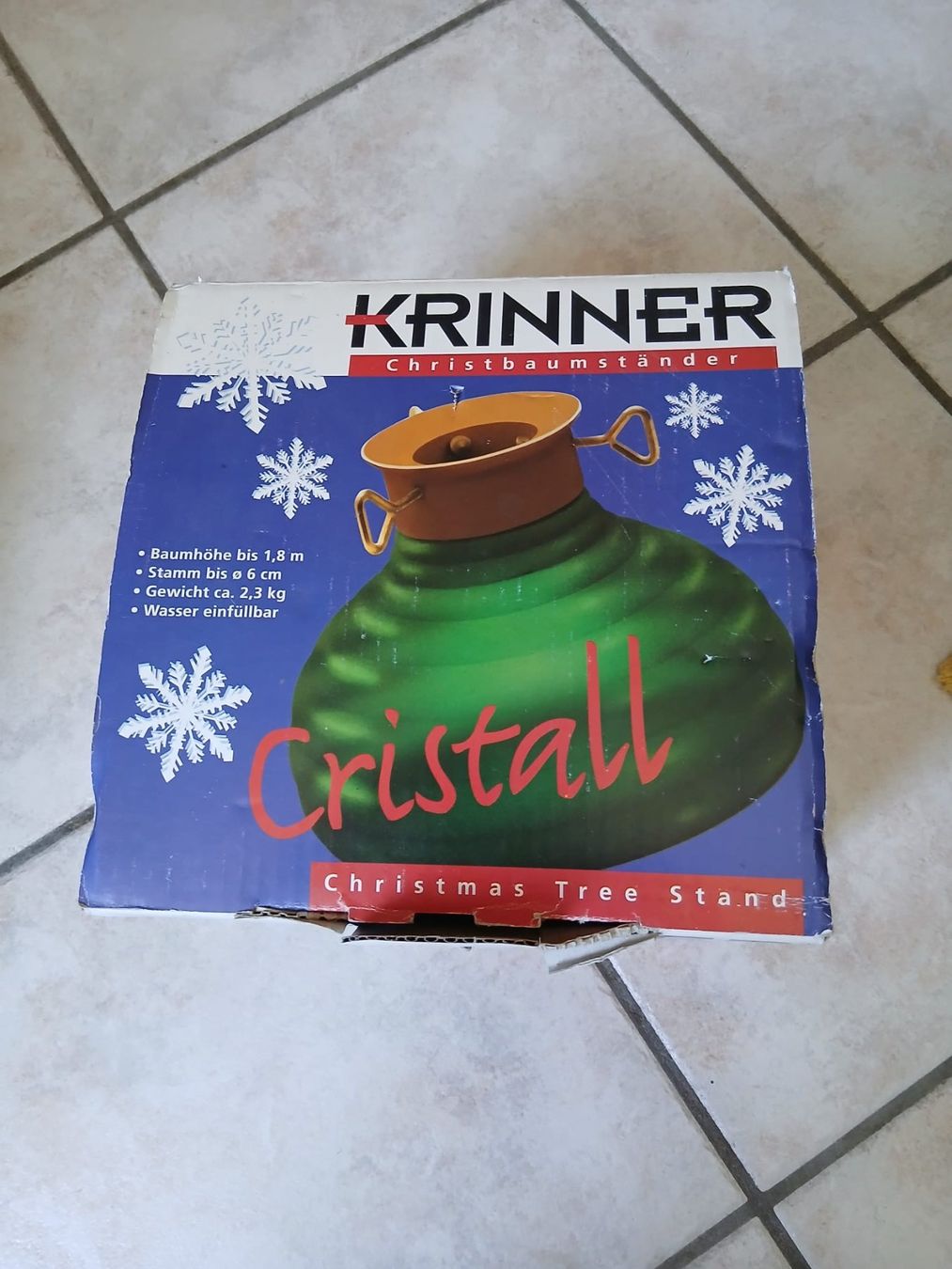 Krinner Altro in Decorazioni & Accessori: Weihnachtsbaumständer Kristall – Nuovo (secondo la descrizione) da Grenchen venduto da juebo 1