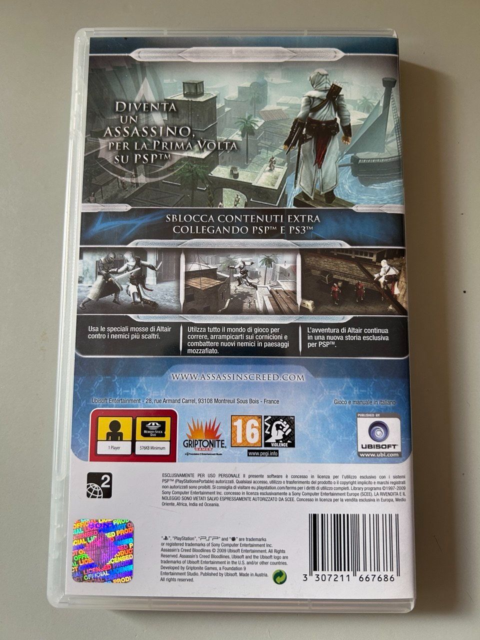Sony Giochi: Assassin's Creed: Bloodlines per PSP – Usato da Giubiasco venduto da LorisVale 1