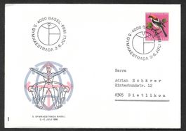 Sonderbrief S. 707 5. Gymnaestrada Basel 2.-6.7.1969