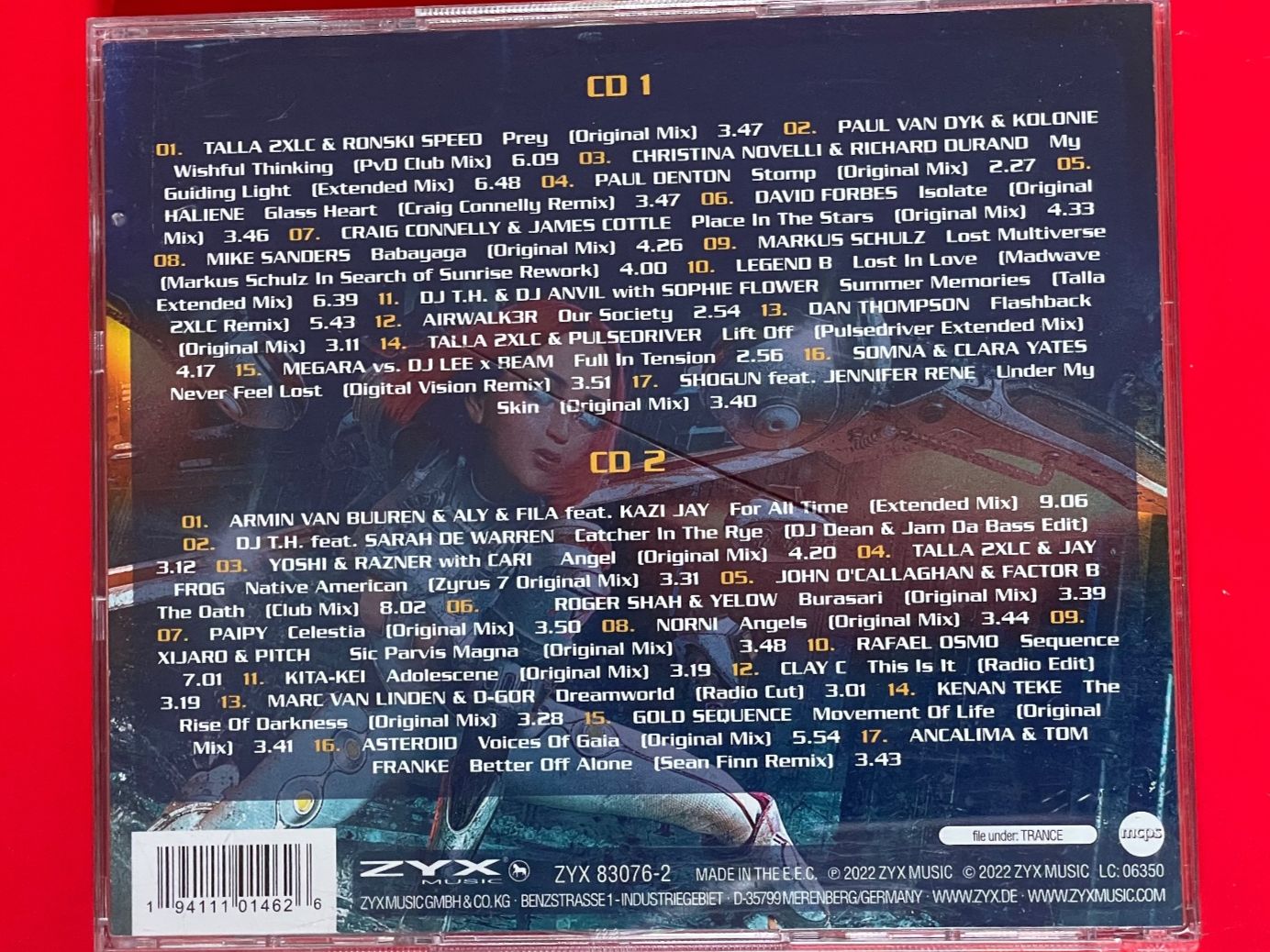 CD: Trance Anthems – Usato da Muri b. Bern venduto da AdidasCollector 1