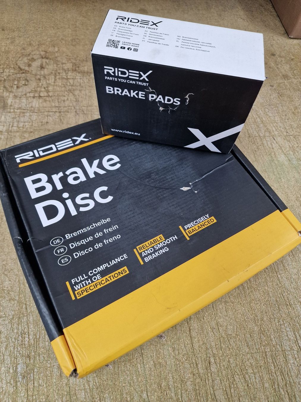 Alle Autoersatzteile: RIDEX Bremsscheibe und Bremsbeläge – Neu (gemäss Beschreibung) aus Niederhasli von teamkove