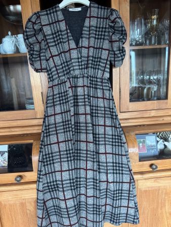 Kleid Karomuster VINTAGE LOVE Grösse S guter Zustand