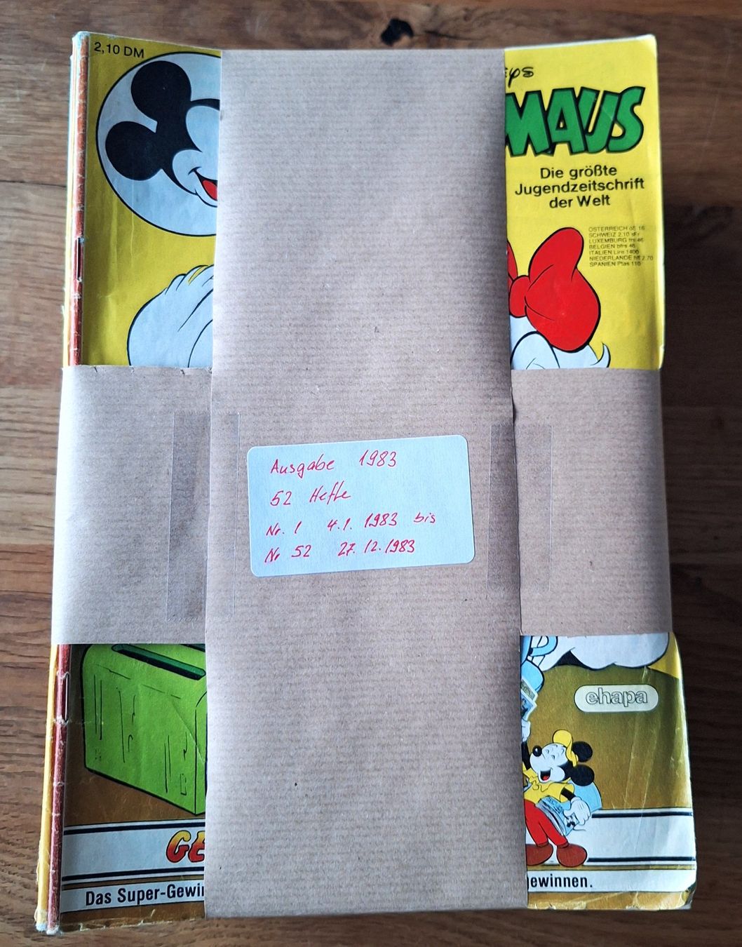 Fumetti: Micky Maus Hefte Jahressammlung 1983 – Usato da Schaffhausen venduto da Hottschili 1