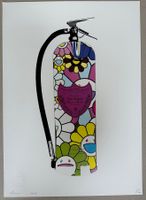 Death: Dom Perignon Murakami Feuerlöscher, signiert 38/100