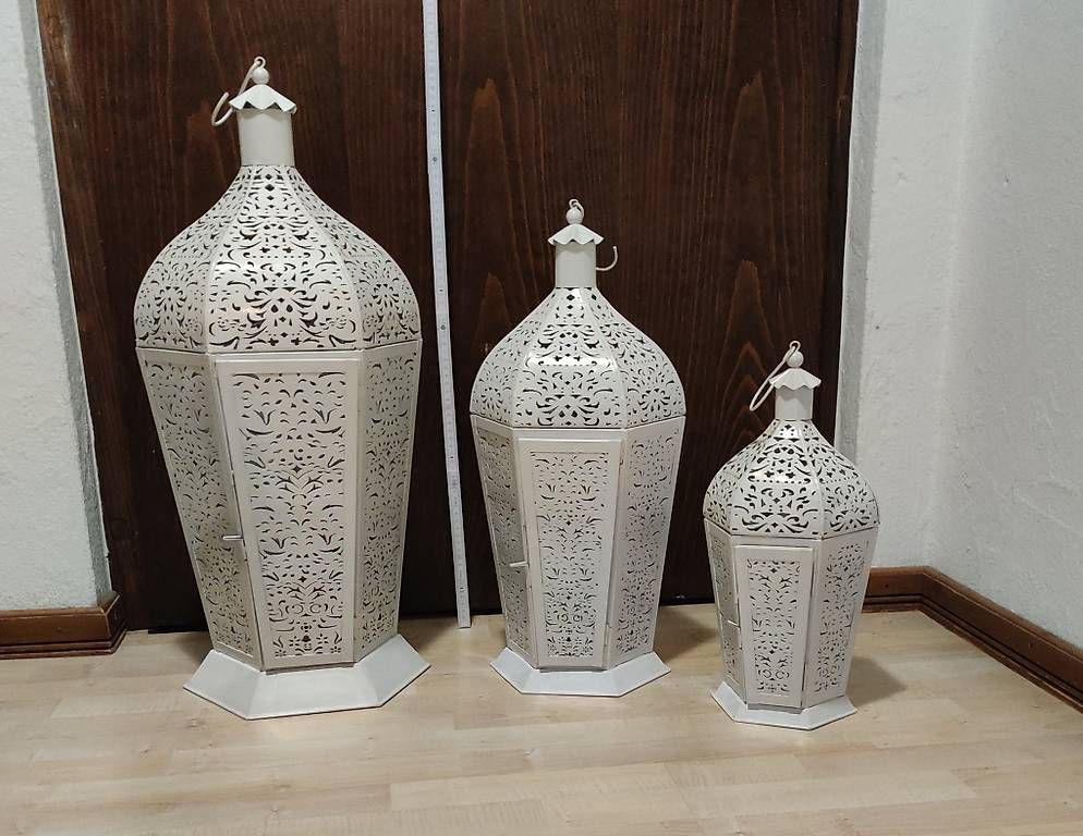 Lanterne: 3 Wunderschöne orientalische Laternen – Usato da Dielsdorf venduto da jack-1 1