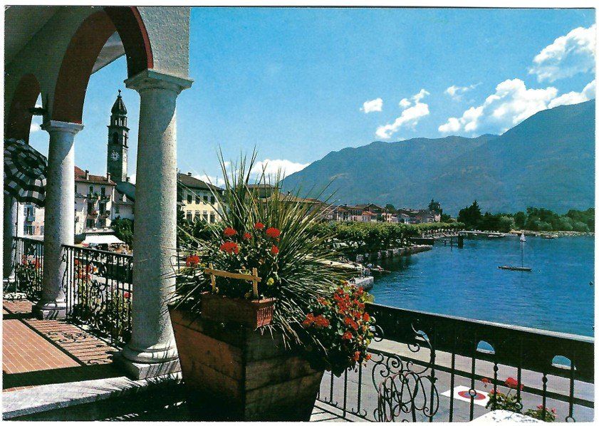 Ansichtskarten: AK Ascona am Lago Maggiore! – Gebraucht aus Rheinfelden von wil_m7gh
