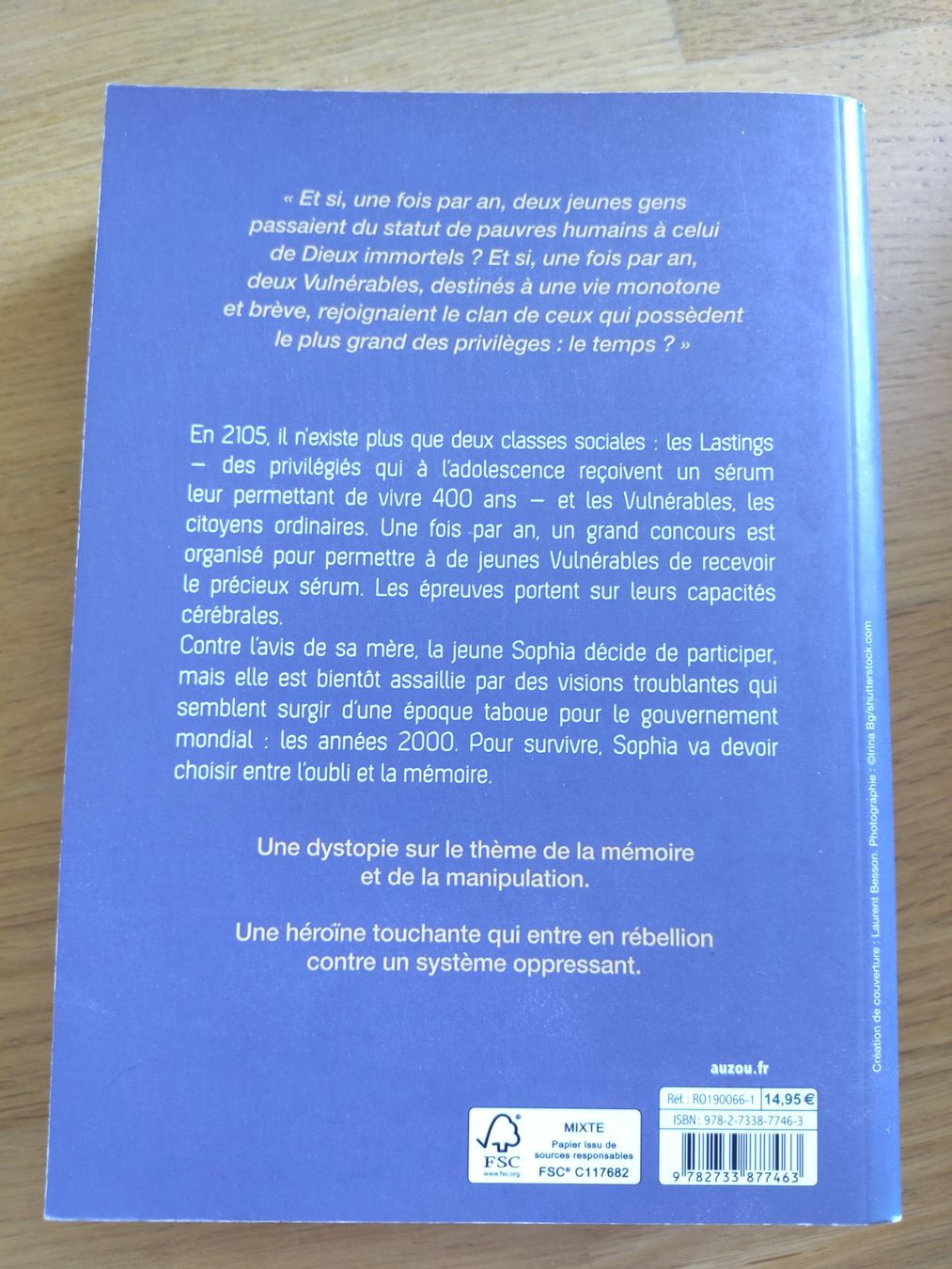 Libri: 2105 mémoire interdite – Usato da Denges venduto da lay_xpy7 1