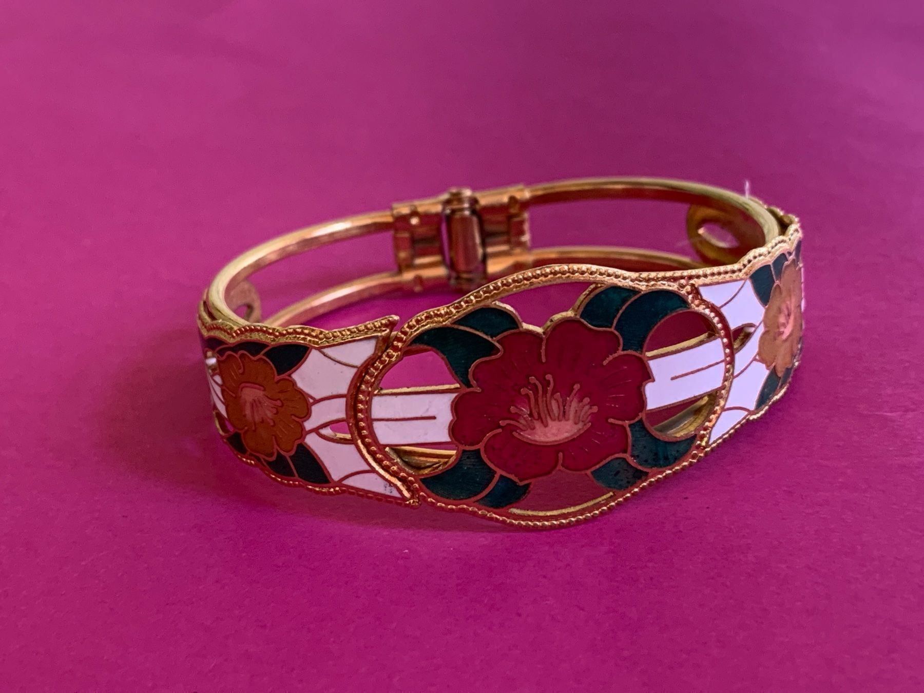Bracciali & Braccialetti: Armreif blume asiatisch – Nuovo (secondo la descrizione) da Dittingen venduto da Bellevista