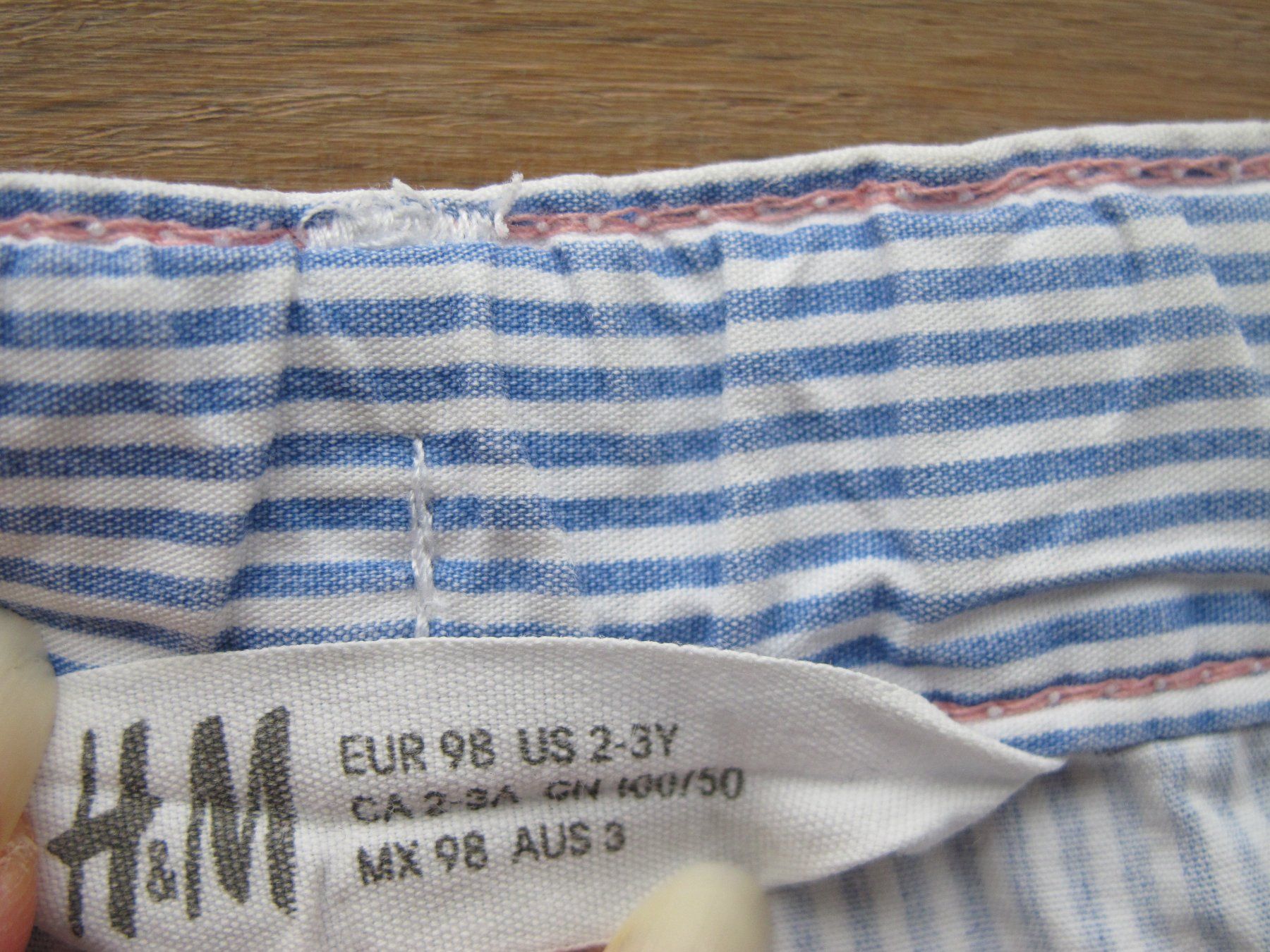 Pantalons: Shorts Mädchen Gr. 98 2 Stück – D'occasion à Rheinfelden par zwitschi_09 2