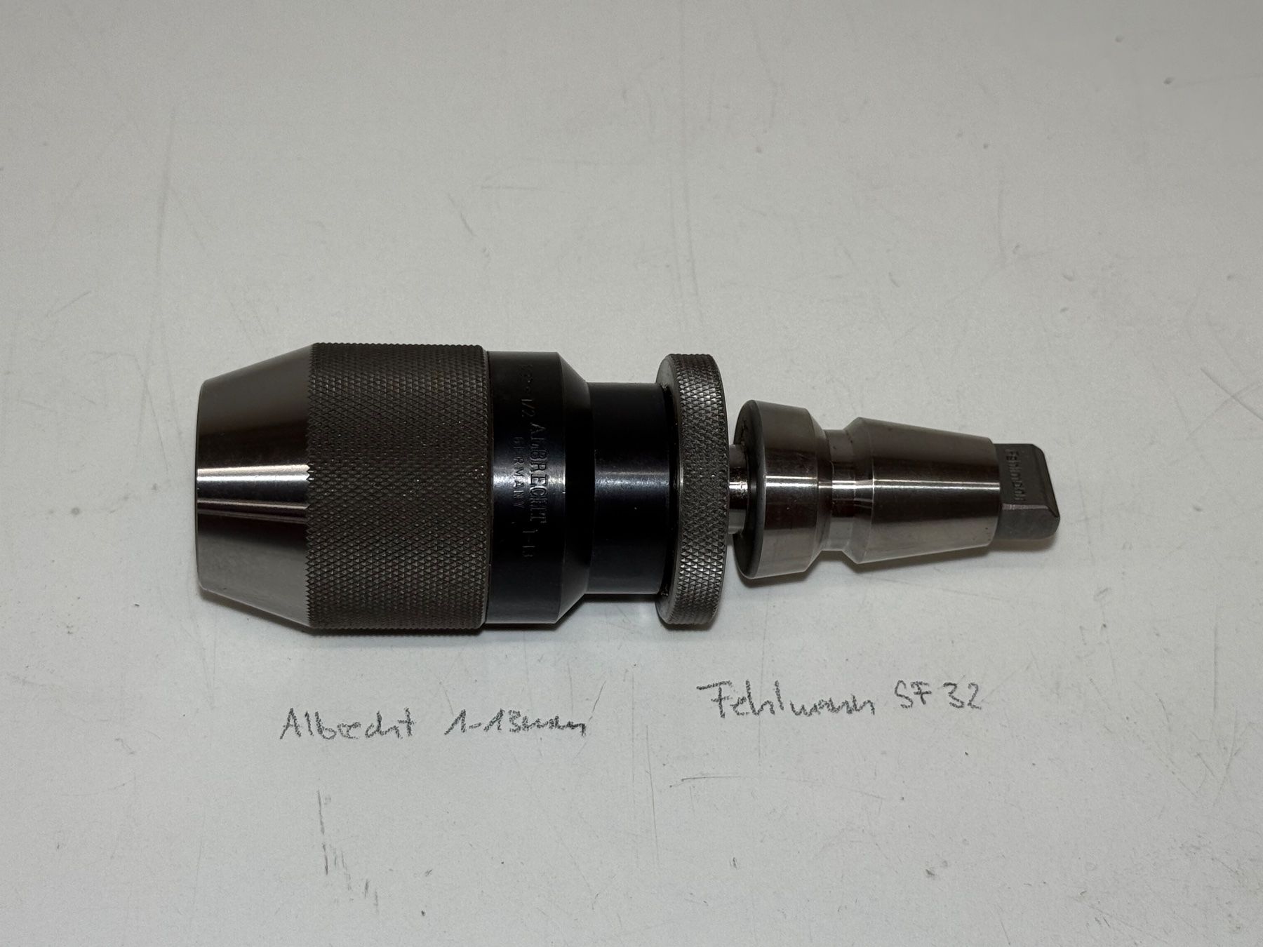Fehlmann Tutti gli attrezzi: Bohrfutter Albrecht 1-13mm Fehlmann SF32 – Usato da Boswil venduto da ABLagerBoswil