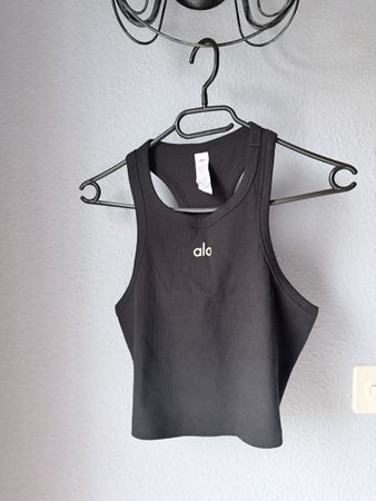 Damen Top "Aspire Tank" ALO YOGA schwarz Grösse M