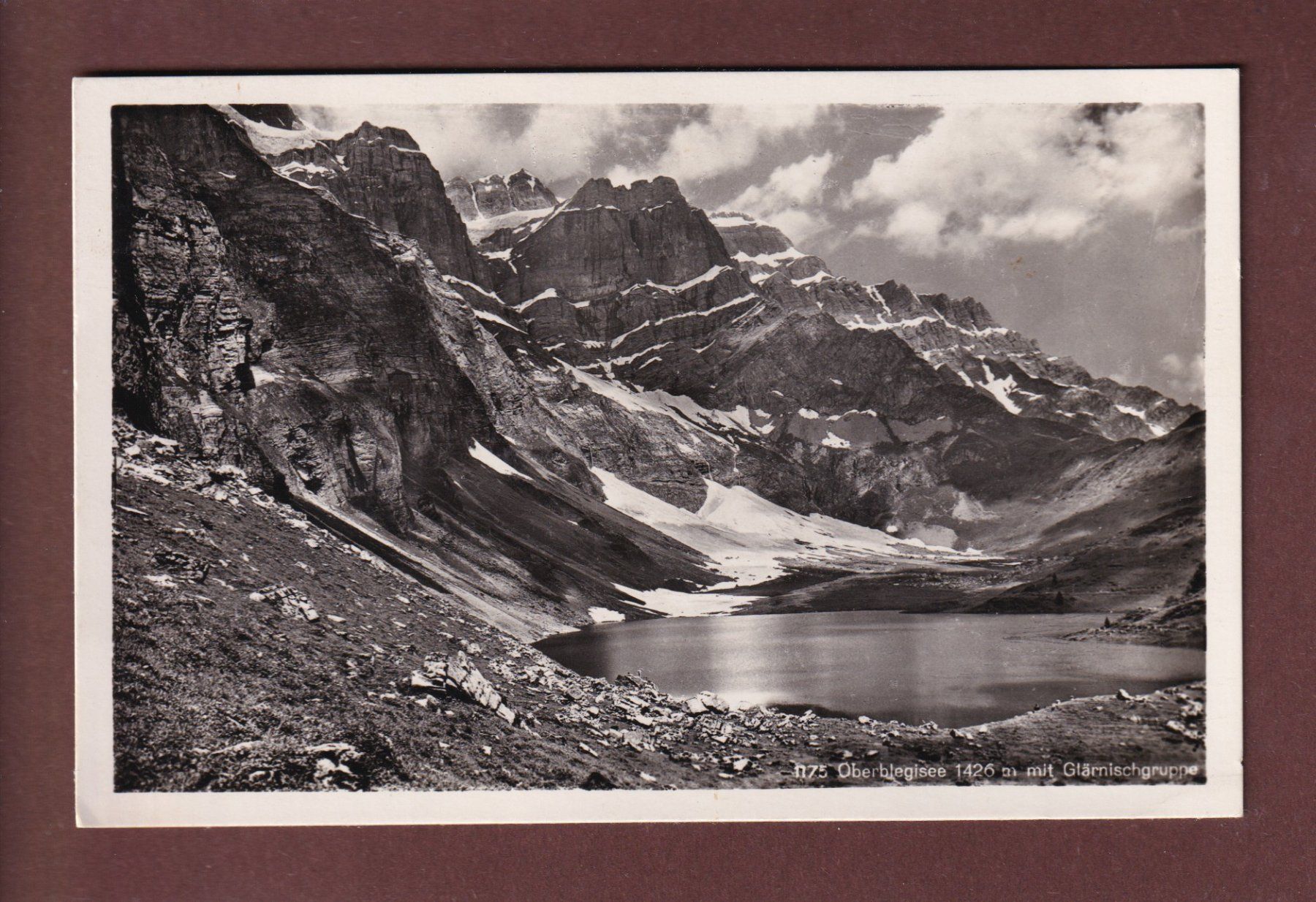 Ansichtskarten: OBERBLEGISEE - 1946 – Gebraucht aus Pully von nicecards-shop
