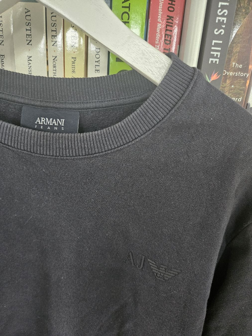 Armani Maglioni & Felpe: Sweatshirt Armani Baumwolle Schwarz M – Usato da Altendorf venduto da nab_mxj7 1