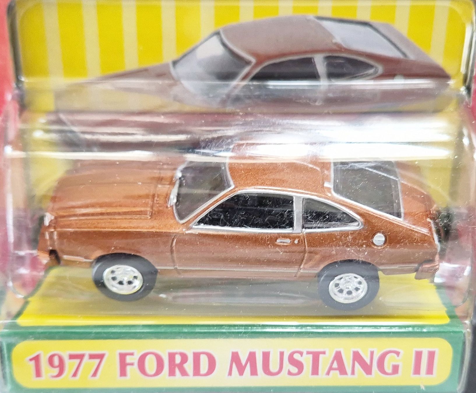 Ford Modellini d'auto: 1977 Ford Mustang II Hatchback, Motor Max, 1/64 – Nuovo e nell'imballaggio originale da Zuzwil SG venduto da Peranacapri