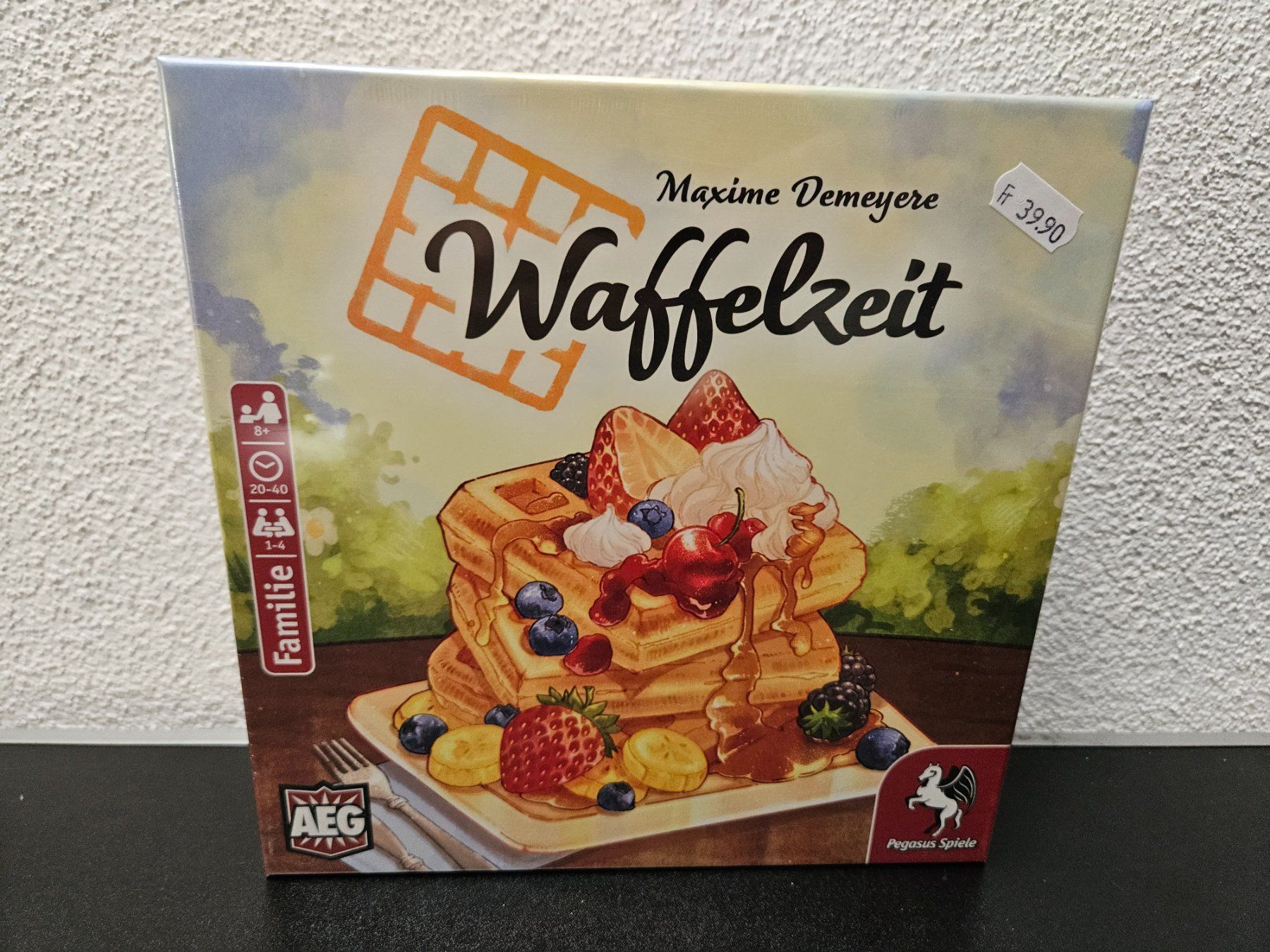 Giochi: Neu - Pegasus Spiele - Waffelzeit – Nuovo e nell'imballaggio originale da Dagmersellen venduto da J_RP_Dagmersellen