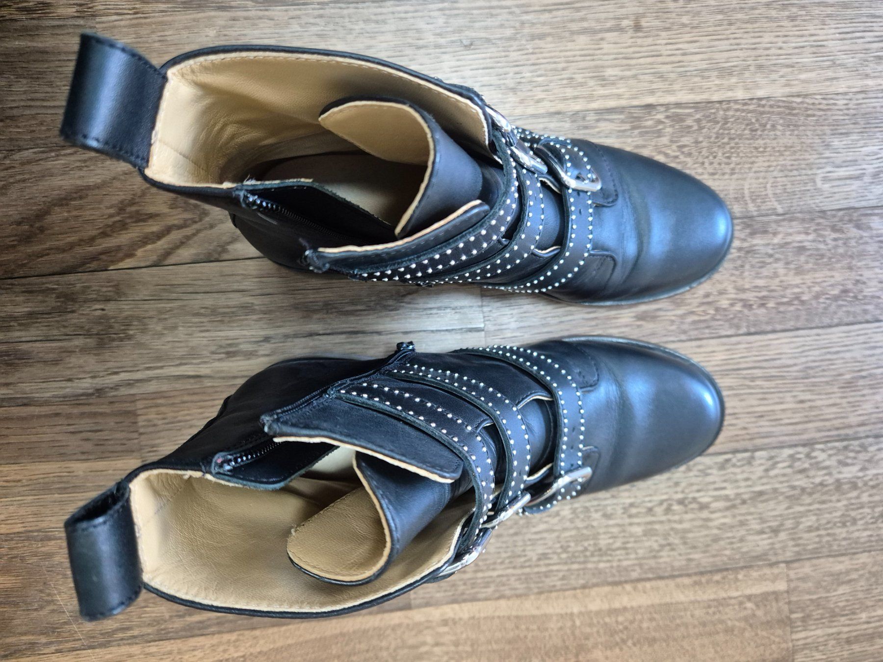Maje Scarpe da donna: Black leather boots Make size 38 – Usato da Zürich venduto da monadiederich 4