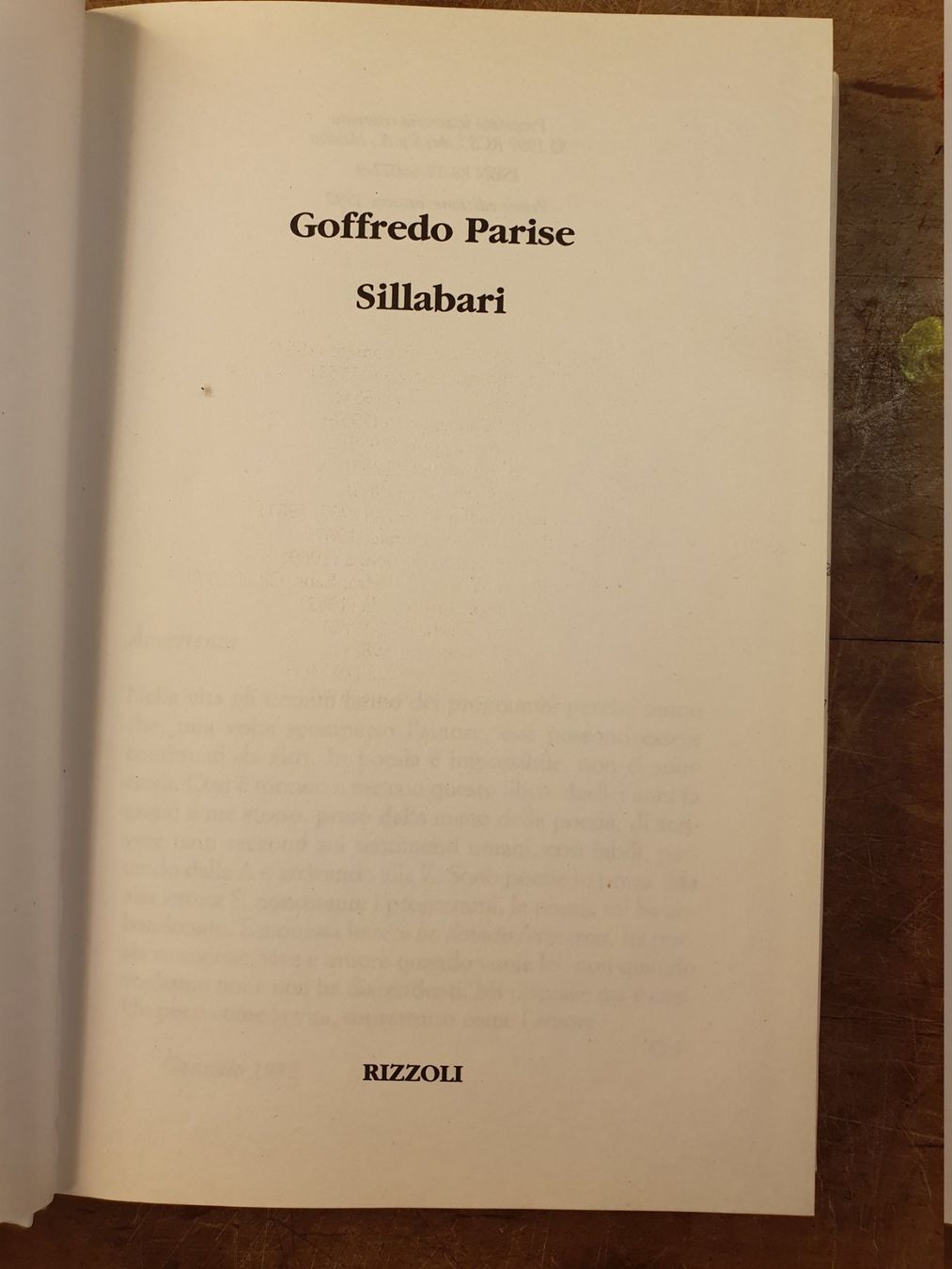 Libri: Sillabari - Goffredo Parise – Usato da Zürich venduto da loosebone 3
