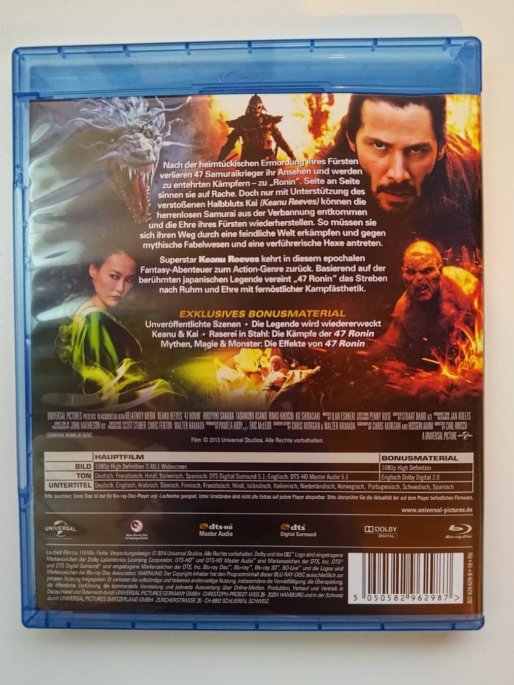 Tutti i DVDs: 47 Ronin – Usato da Liestal venduto da Kratzilla 2