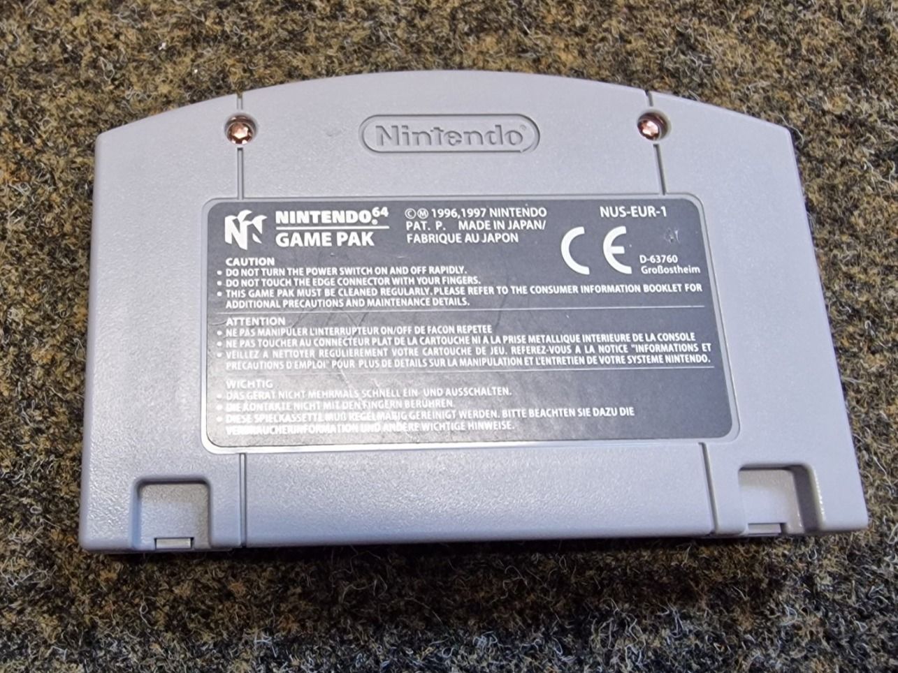 Nintendo Giochi: Mario Golf für Nintendo 64 – Usato da Neuhausen am Rheinfall venduto da geekgadget 4