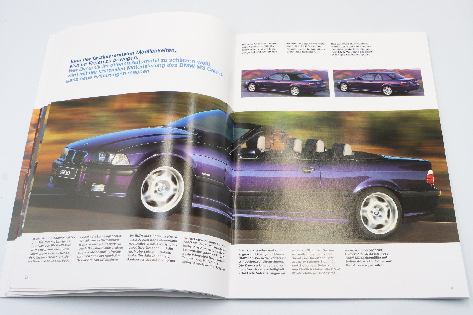 BMW Dokumente: BMW M3 E36 / Z3 M Roadster 1998 Prospekt – Gebraucht aus Bühl b.Aarberg von Collectorpassions 4