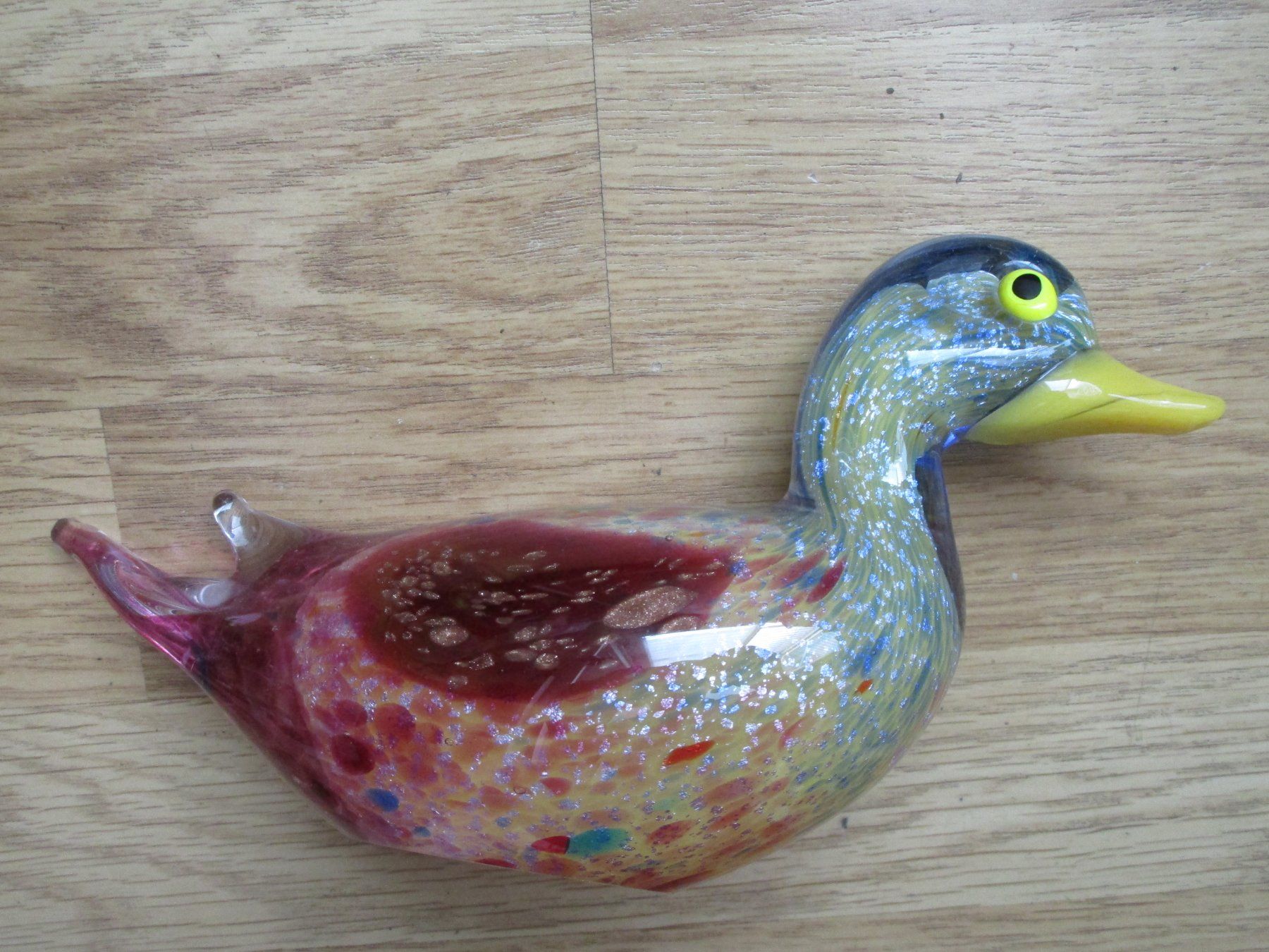 Murano Statuette: Entenfigur Glas wohl Murano – Usato da Heimberg venduto da Lupo57 1