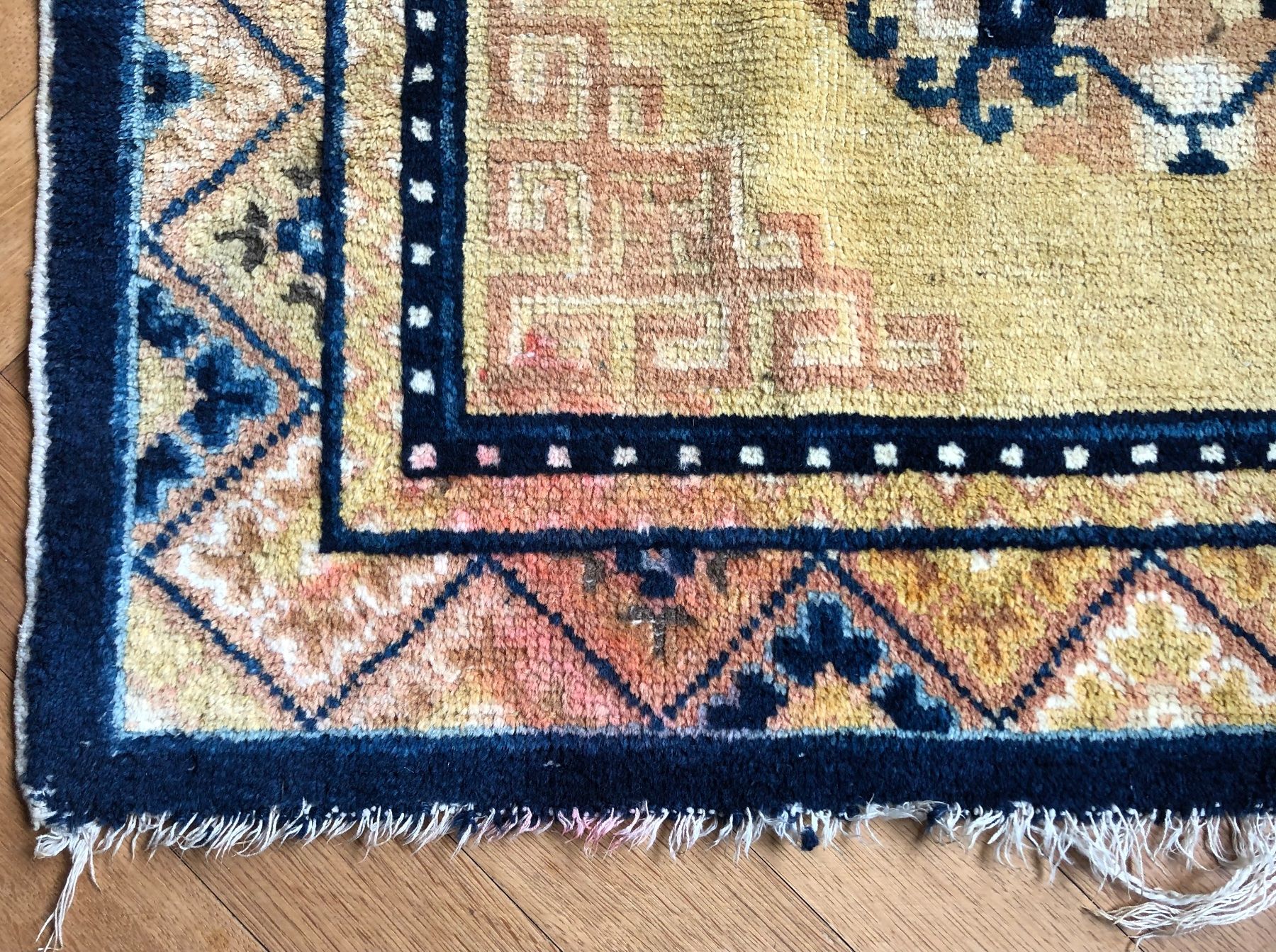 Tappeti: China Doppel-Sitzteppich Ningxia antik 167x89 – Usato da Basel venduto da chinarh891 3