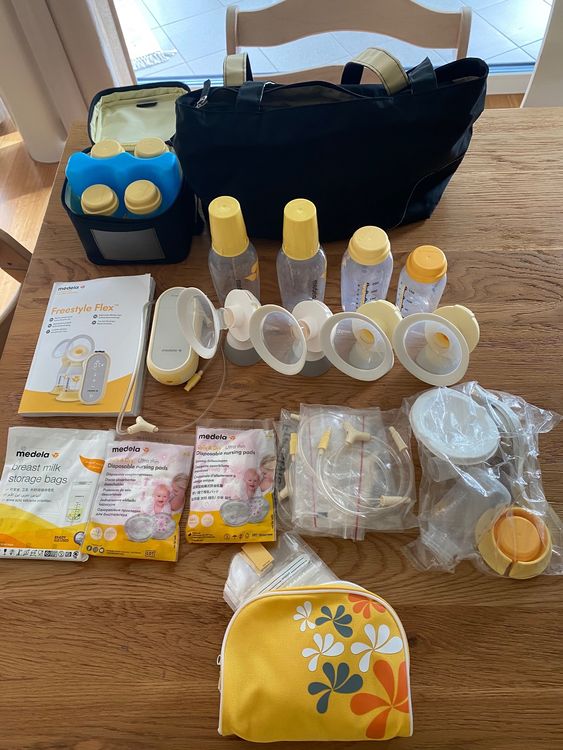 Kleiner Milchpumpen-Rucksack Für Spectra S1/S2, Medela – Mit Kühltasche & Wickelunterlage
