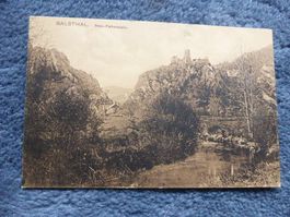 Balsthal,SO,Neu-Falkenstein,Lichtdruck,1915,Weiher,Tal,Dorf