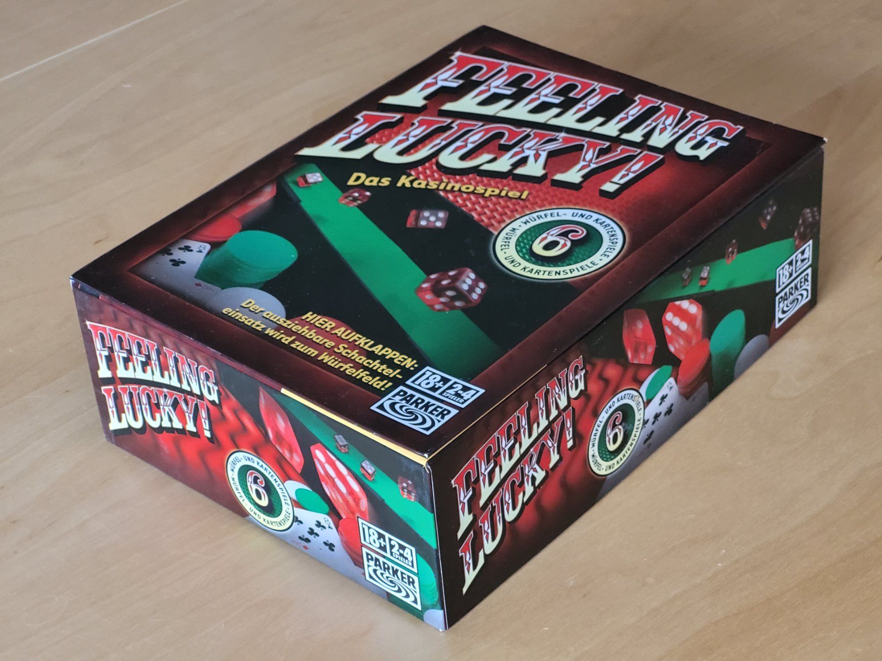Parker Giochi: Feeling Lucky! Das Kasinospiel – Usato da Wiesendangen venduto da samoalk 5