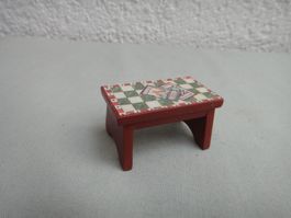 Puppenhausmöbel, Fussschemel, "Harvest Home Collection"