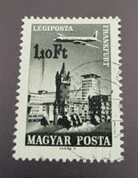 Ungarn 1966 Flugzeug briefmarke