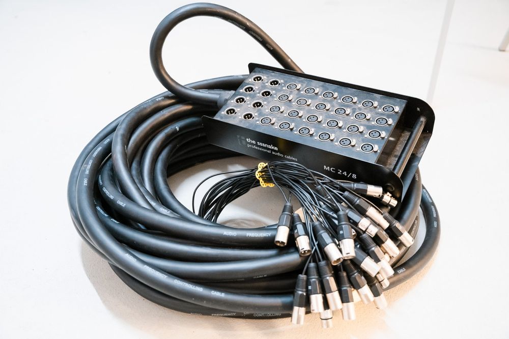 24/8 Multicore Kabel für Verbindung von Band und Mischpult | Kaufen auf ...
