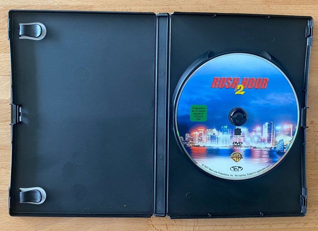Tutti i DVDs: DVD - Rush Hour 2 – Usato da Winterthur venduto da Secondhand-Family 1