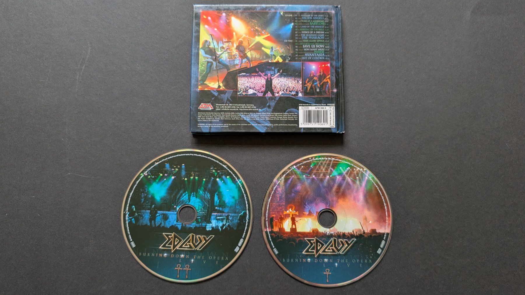 CDs: Edguy | Burning Down the Opera | CD – D'occasion à Bottmingen par dan_c5wb 1