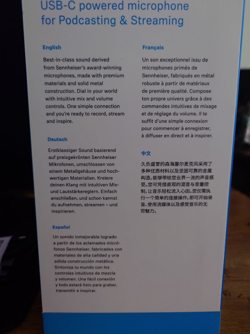 Sennheiser Microfoni: Sennheiser USB Mikrofon. Gaming, Podcast – Nuovo (secondo la descrizione) da Flüh venduto da HasanTz 3