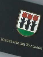 Niederried bei Kallnach Gemeindewappen PIN