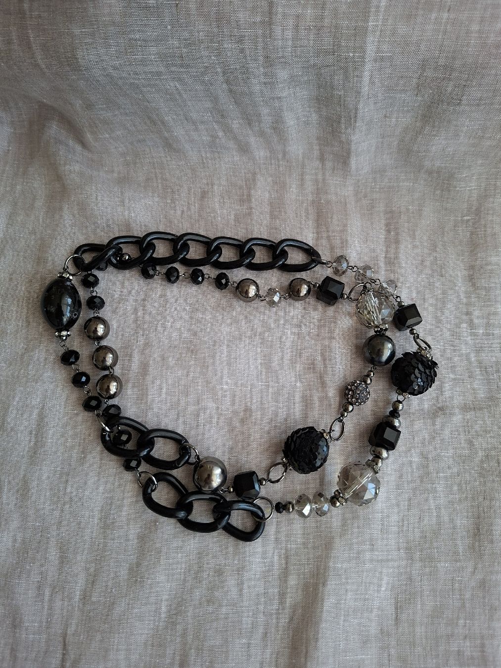 Catenine: Collier Statement Noir Glam Chic – Nuovo (secondo la descrizione) da Lutry venduto da Sim_Sta 5