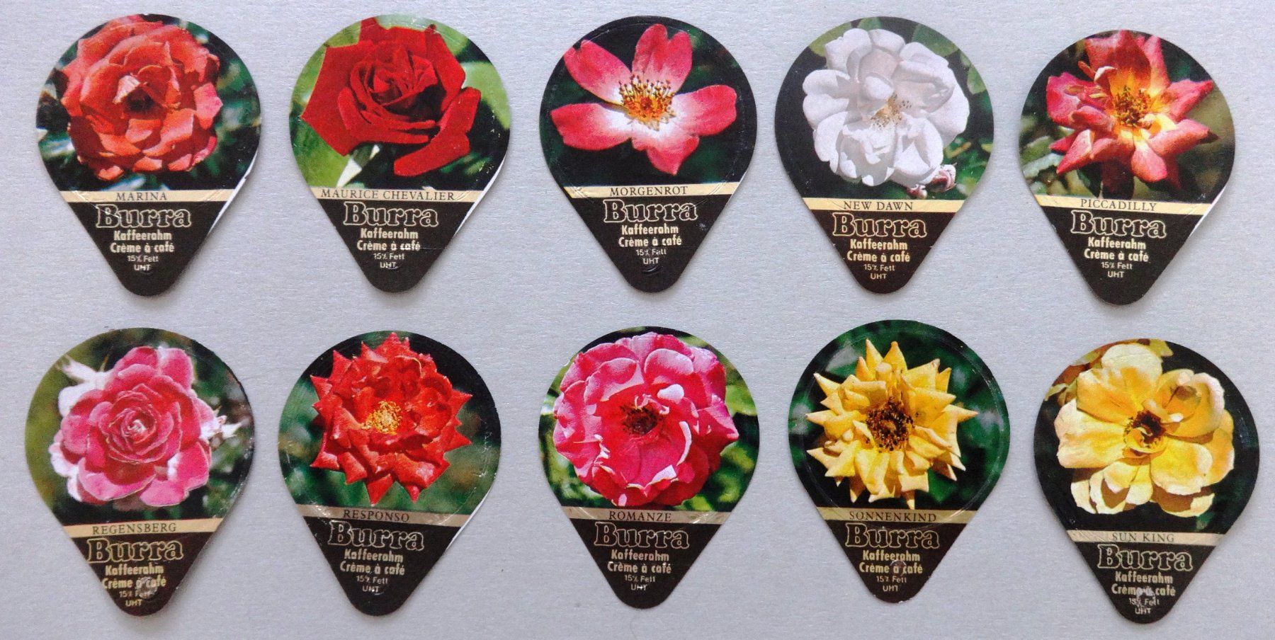 Coperchi dei cremini per caffè: Série 410 A - Roses  (20) – Usato da Fétigny venduto da cha_cz69 3