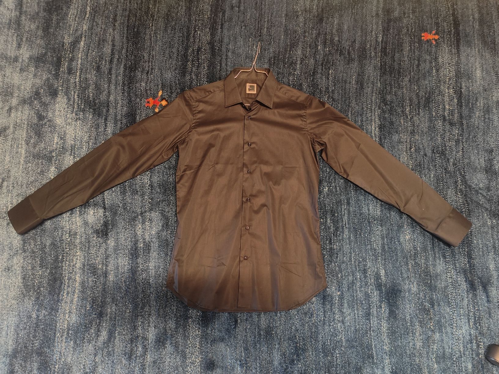 Camicie: IL LANIFICIO 39 1/2 BLACK HEMD – Usato da Magliaso venduto da RESPIRO01
