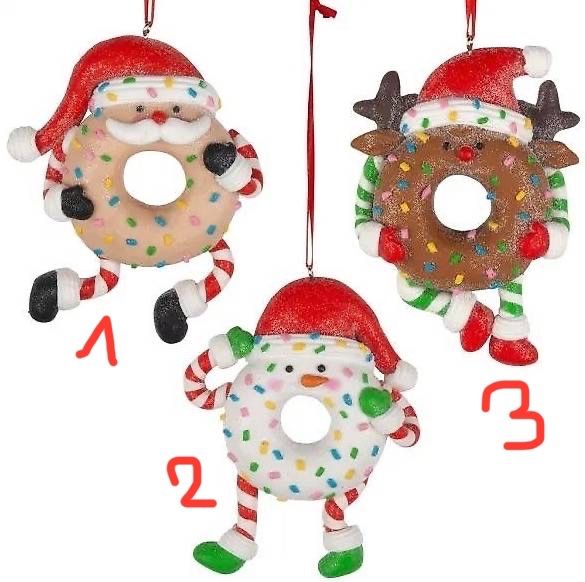 Tutte le decorazioni: Baumschmuck süsse Weihnachts Donuts 11cm – Nuovo e nell'imballaggio originale da Basel venduto da Seifehuesli