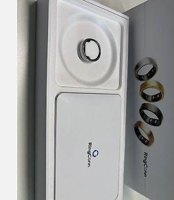 Ringe: Smart Ring von RingConn Generation 2, silber – Gebraucht aus Wiler b. Seedorf von calebcalvin