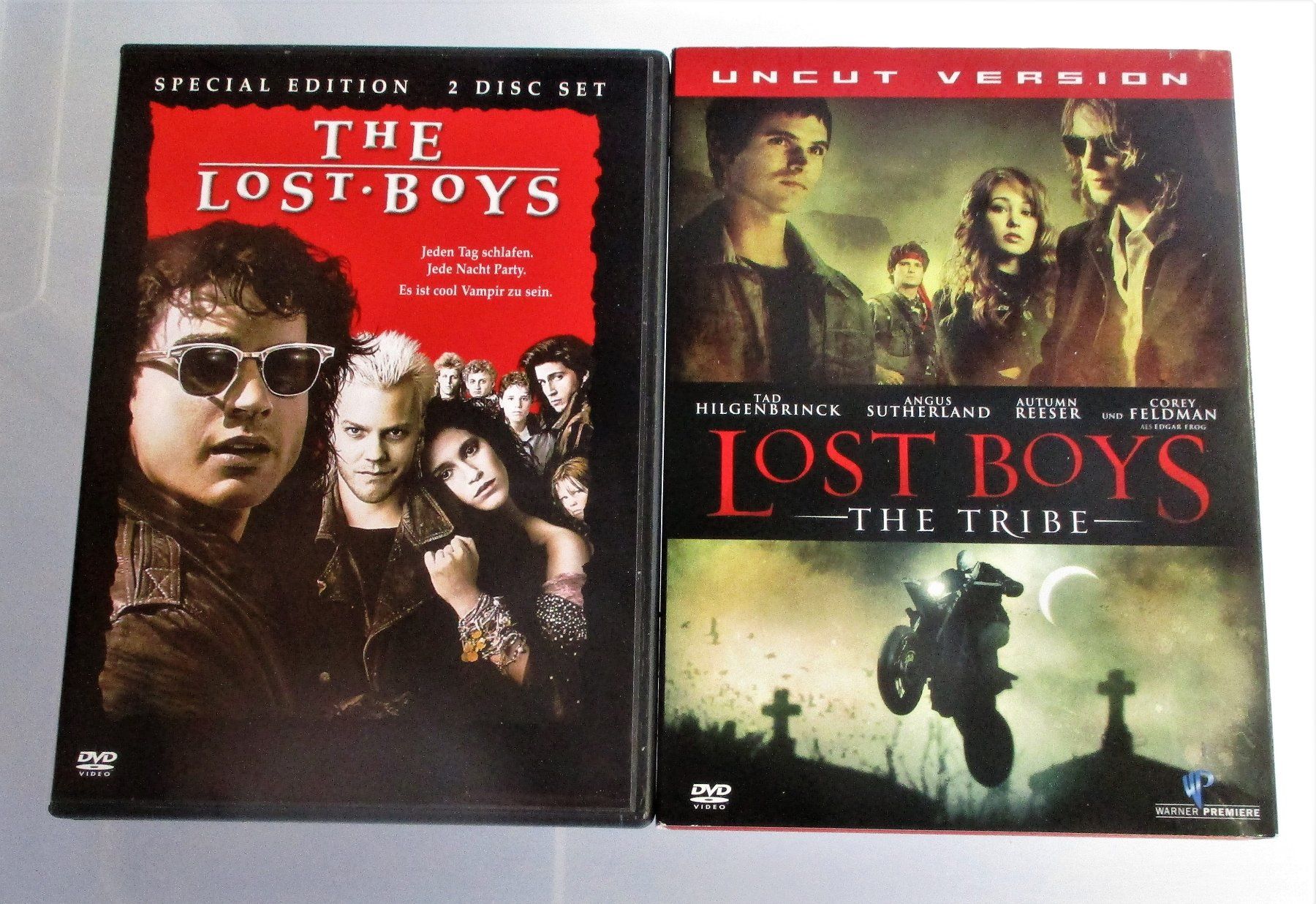 Tutti i DVDs: THE LOST BOYS - Teil 1 & 2 – Usato da Wattwil venduto da Muriel10