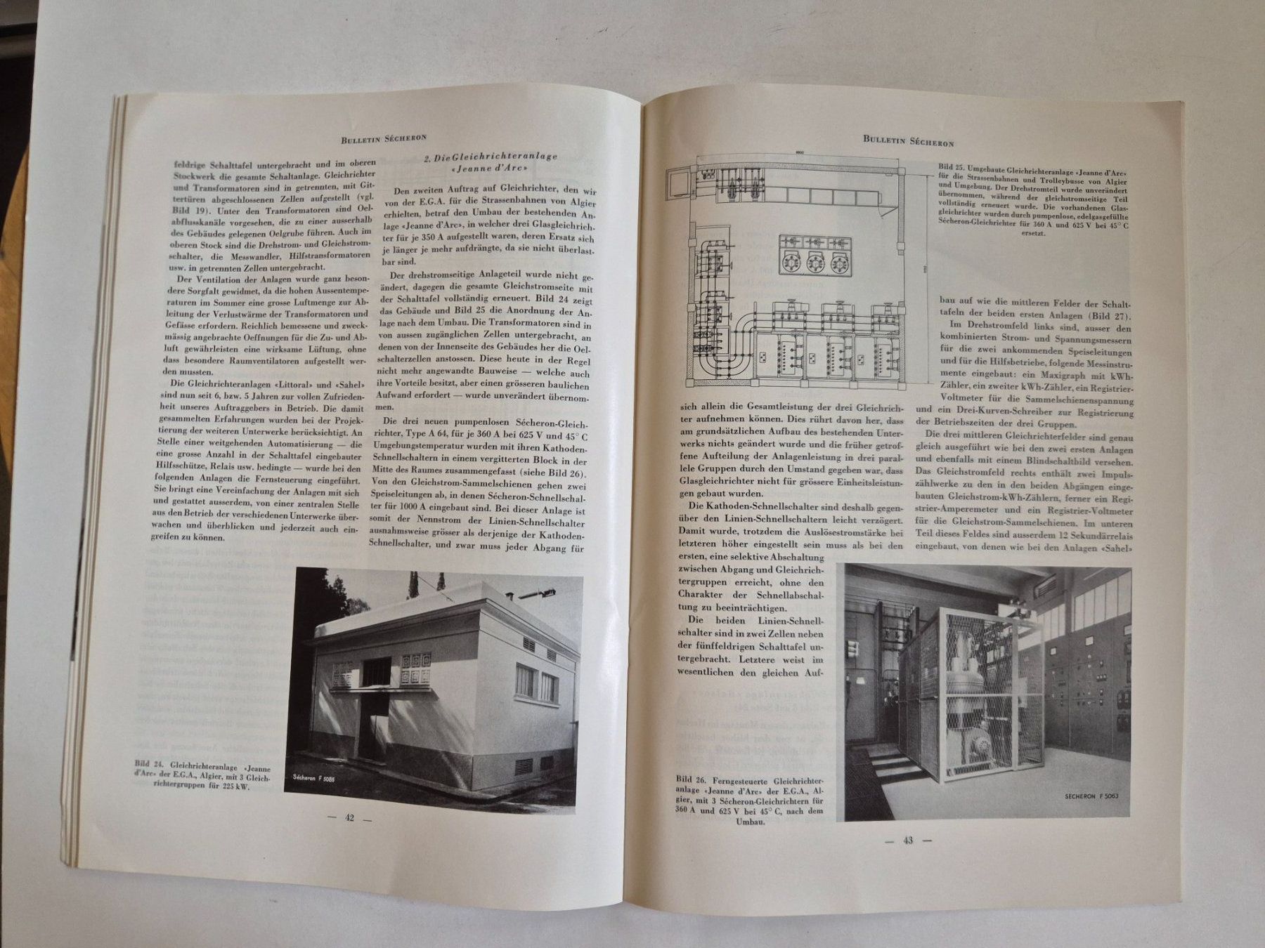 Zeitschriften & Magazine: Bulletin Sécheron Nr. 24D 1954 Technik – Gebraucht aus Langendorf von zvonu161 6
