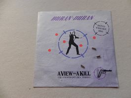 Single 7" Pop Band Duran Duran Film Soundtrack Bond  007
