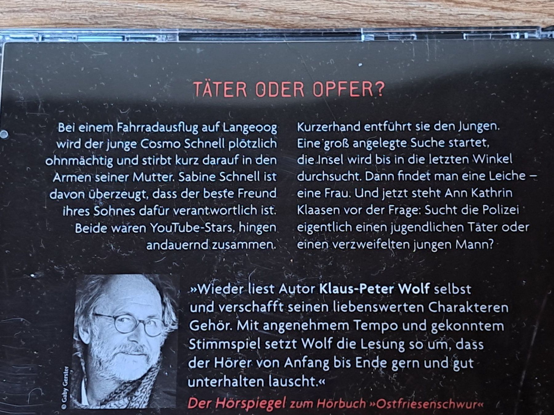 Audiolibri: Hörbuch Ostfriesen Hölle, Klaus-Peter Wolf – Nuovo (secondo la descrizione) da Unterseen venduto da Kanica 2