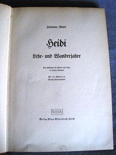 Libri: Kinderbuch Heidi Band I - Antik – Usato da Bellach venduto da Legdance 1