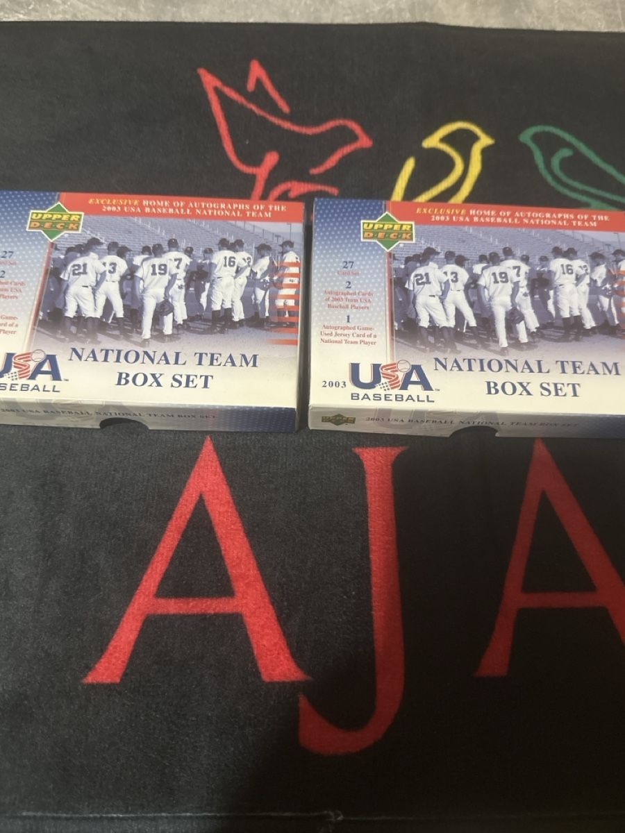MLB Carte collezionabili: 2003 Upper Deck USA Baseball National Team Set – Usato da Oensingen venduto da chilli63