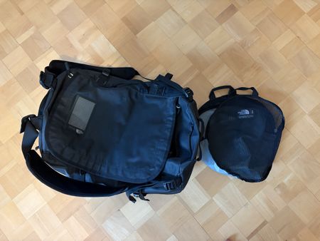 North Face Duffel Bag Black Grösse S 