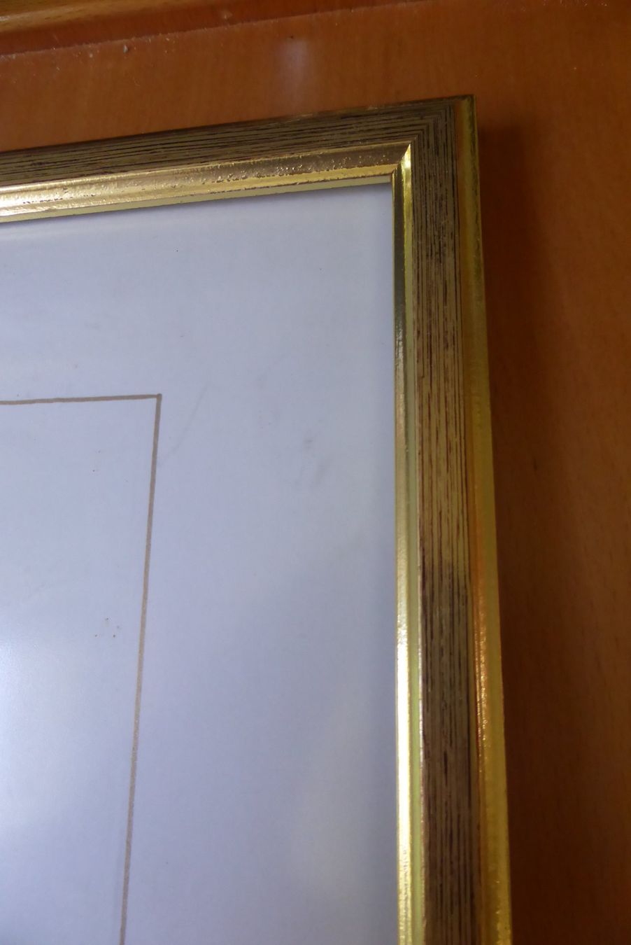 Bilderrahmen: Bilderrahmen - Goldrahmen 32 x 42 cm – Neu (gemäss Beschreibung) aus Brunnadern von vapiano 1