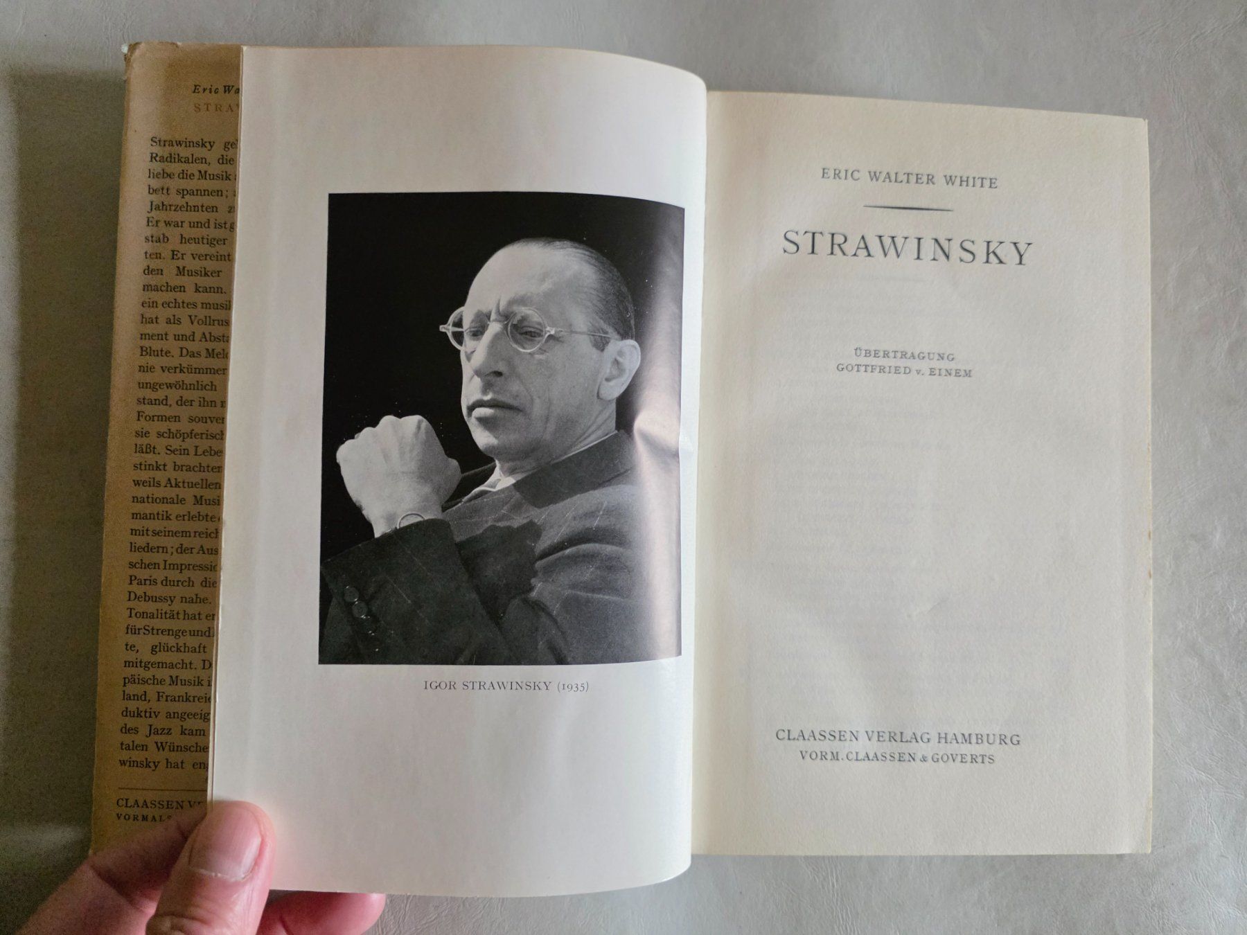 Libri: Eric Walter White - STRAWINSKY - 1947 – Usato da Walterswil BE venduto da Lonitti 1